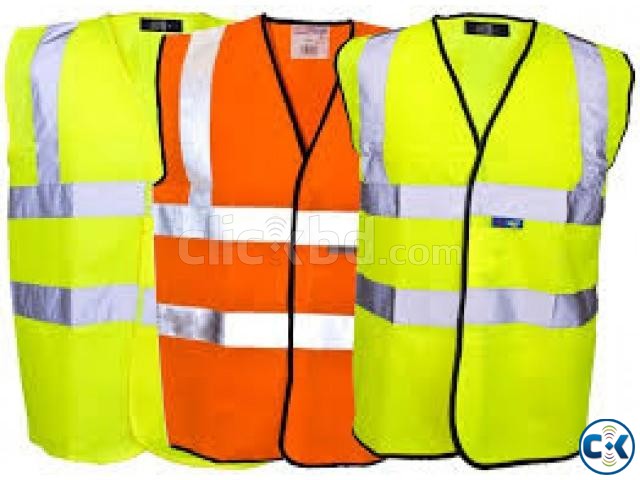 High visibility safety vest large image 0