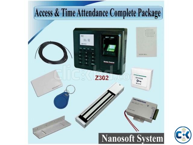 Time Attendance Access Control Complete Package in BD large image 0
