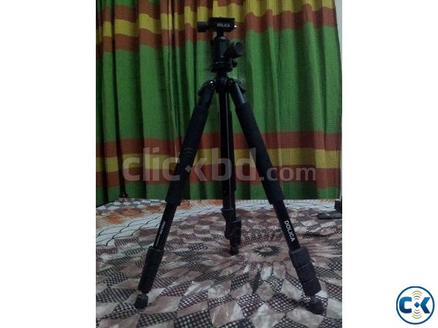 Dolica 65 aluminium professional tripod large image 0