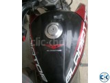 Yamaha Gladiator SS 125 cc Black Red Colour.