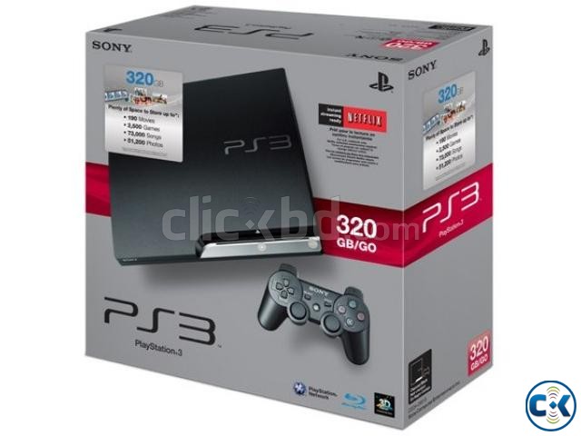 PS3 500GB 320GB full fresh with warranty large image 0