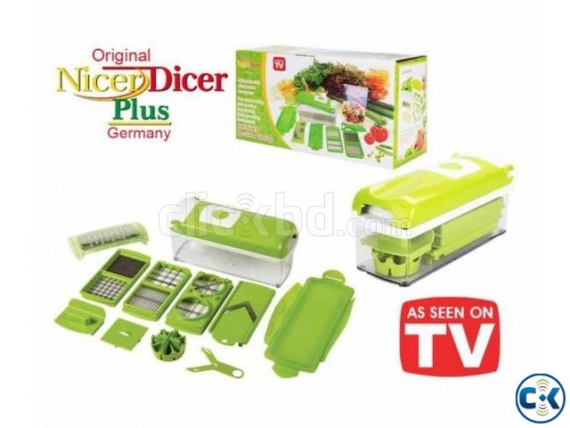 Nicer Dicer Plus সবজি ও সালাদ কাটার মেশিন NHH67885  large image 0