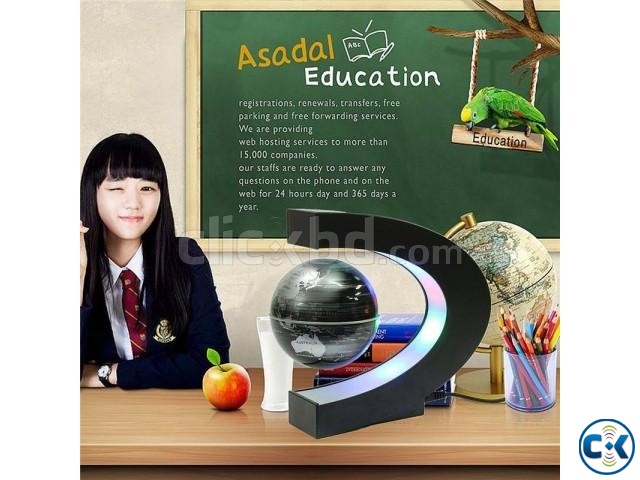 C Shape Magnetic Levitation Floating Globe large image 0