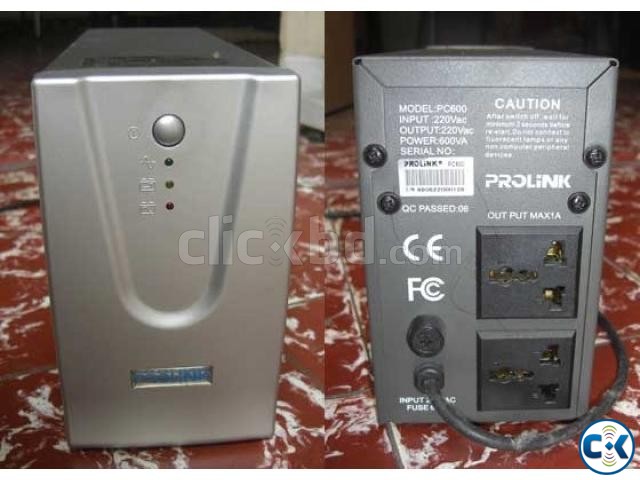 Prolink 600 VA UPS large image 0