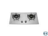 Brand New 2 Burner Auto Gas cabinet Glass Stove Malaysia