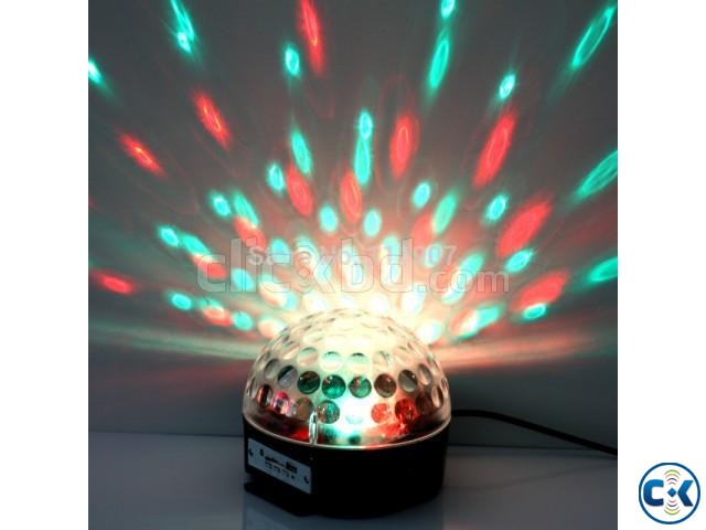 Family Party dj Crystal Stage ball Light built-in speaker large image 0
