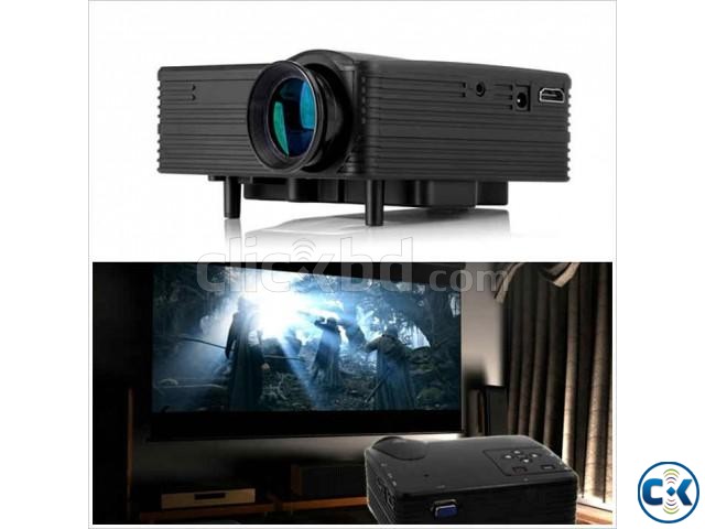 PORTABLE HOME THEATER LED MINI PROJECTOR H100 large image 0