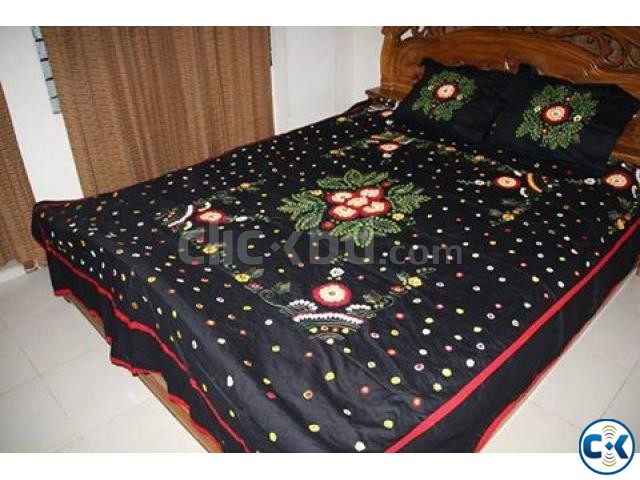 appliqu bed sheet large image 0