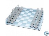 HI-QUALITY GLASS CHESS SET