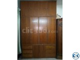 WARDROBE MADE OUT OF SHEGUN WOOD URGENT SELL