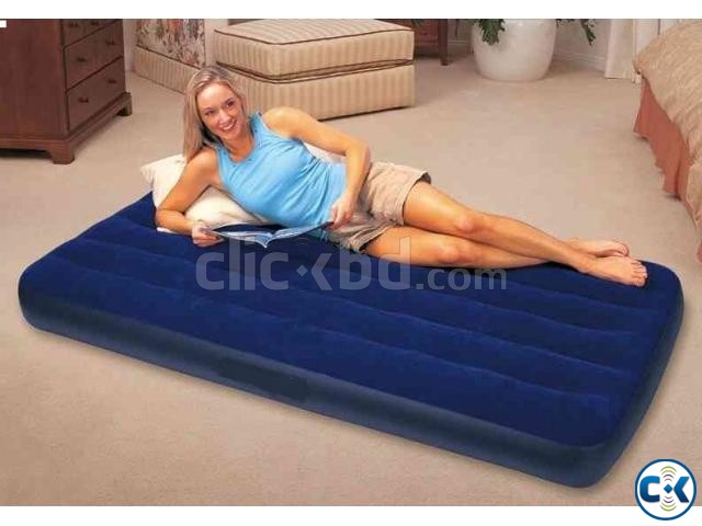 Inflatable Travel Easy Carry Comfort Single Bed large image 0