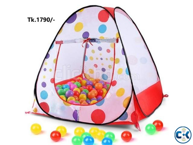 TOY TENT HOUSE FOR KIDS WITH OUT BALLS large image 0