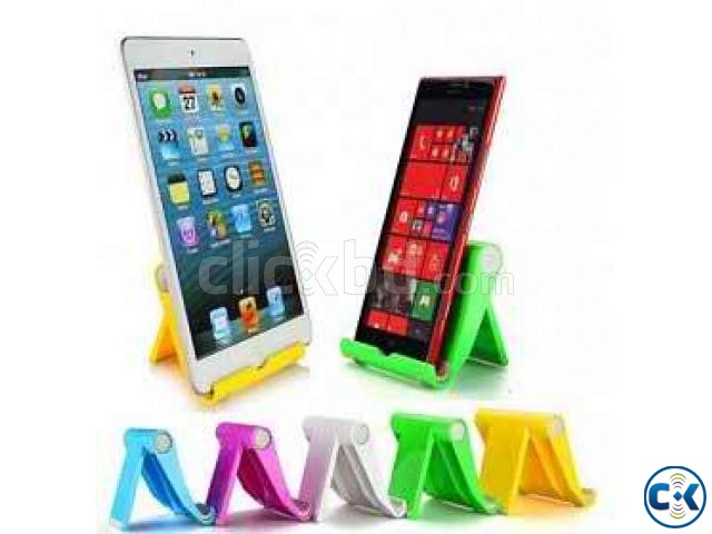 UNIVERSAL STENTS MULTI ANGLE FOLDABLE PHONE HOLDER large image 0