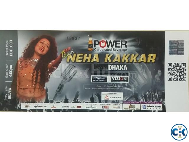 Neha Kakkar in DHAKA SHOW tickits large image 0