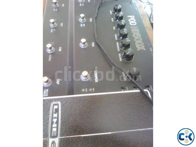 Pod HD 500x Guitar Processor large image 0