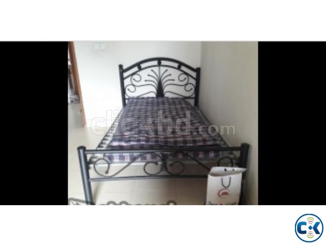 Single bed steel  large image 0