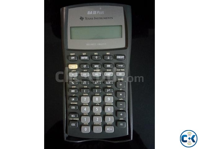 BA II Plus Financial Calculator large image 0