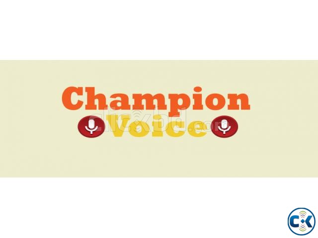 Champion Voice Reseller 01850002000 large image 0
