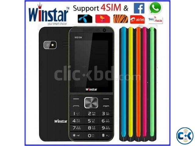 Original Winmax W104 4 Sim Mobile intact Box large image 0