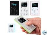 Aiek M5 Mini Card Mobile Phone