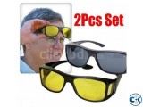 2 IN 1 NIGHT VISION POLARIZED ANTI-GLARE GLASS