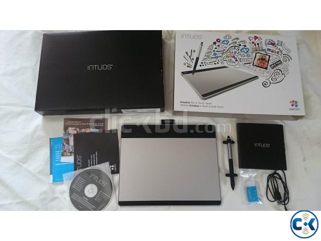 Wacom Intuos Pen and Touch Drawing Pad large image 0