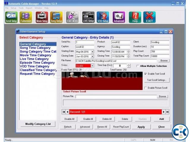 ACM Satellite Pro v12.9 Gold Movie Edition Full DvD large image 0