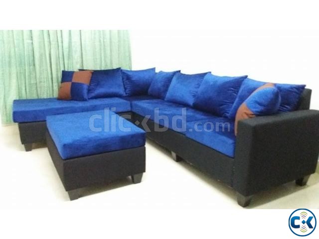 WESTERN DESIGN L-SHAPE SOFA SET large image 0