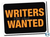 Need English Article writer