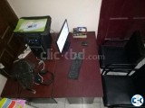 2 Office Table and 2 chair for sale