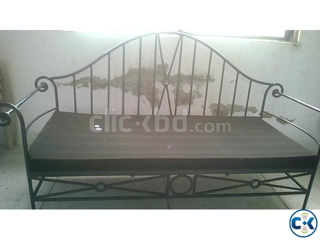 WROUGHT IRON SOFA large image 0