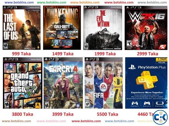 PS3 Games Digital Codes large image 0