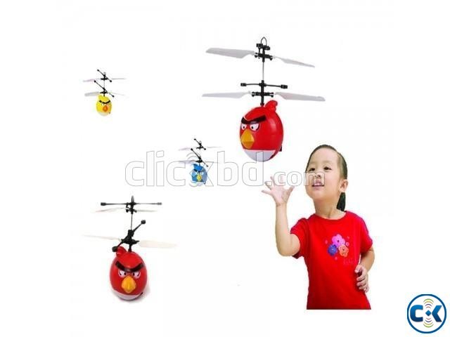 FLYING ANGRY BIRDS HELICOPTER WITH REMOTE large image 0