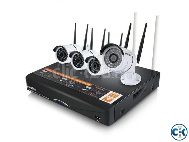 Plustek NVR 4W14A 4.1 Wi-Fi HD DVR Kit large image 0