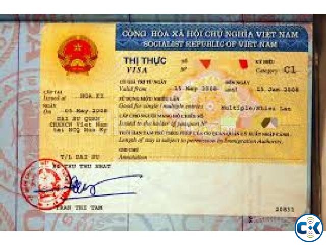 Vietnam Sticker Visa large image 0