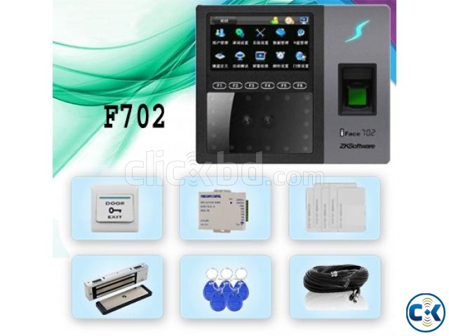 Face recognition time attendance system Price in bd large image 0