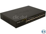 D-Link 24 port 10 100 D-link gigabit Switch DES-1024D 
