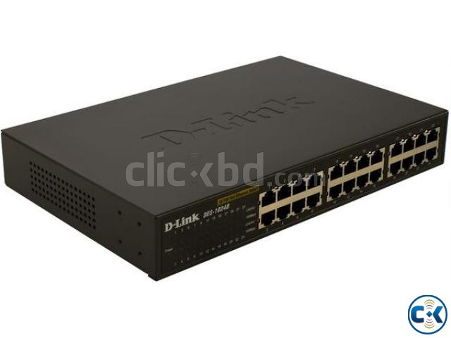 D-Link 24 port 10 100 D-link gigabit Switch DES-1024D  large image 0