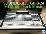 Soundcraft GB -8-24 with flight case