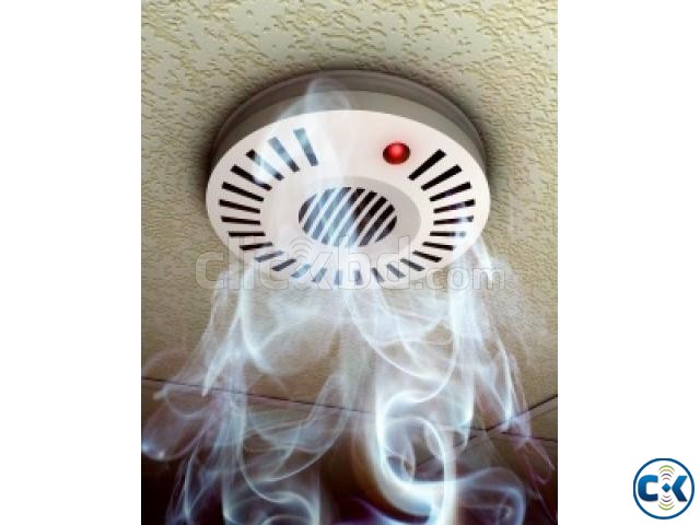 Smoke Fire Alarm Warning Photoelectric Sensor Home Security large image 0