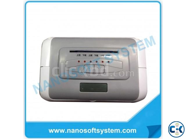 Paper card attendance punch card machine Price in bd large image 0