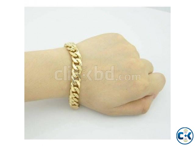 Gold Plated Bracelet Full. large image 0