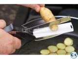 CLEVER CUTTER 2IN1 KNIFE CUTTING BOARD SCISSORS