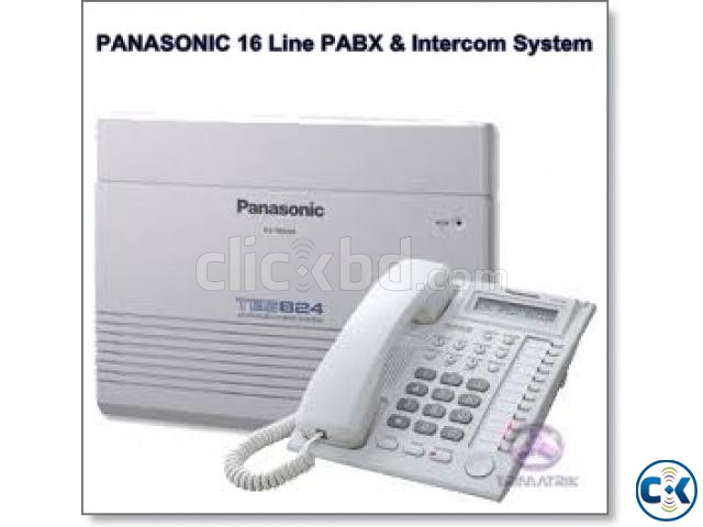 Panasonic KX-TES824 16 Port Hybrid PABX cum Intercom large image 0