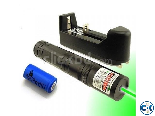Rechargeable Green Laser Pointer large image 0