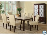 Marbel Table With 6 Chare