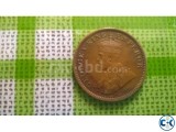 Old british Indian coin