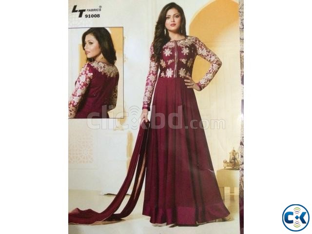 Indian Embroidered Georgette Gawon large image 0