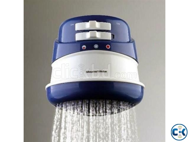 Hot Shower Device Blue  large image 0