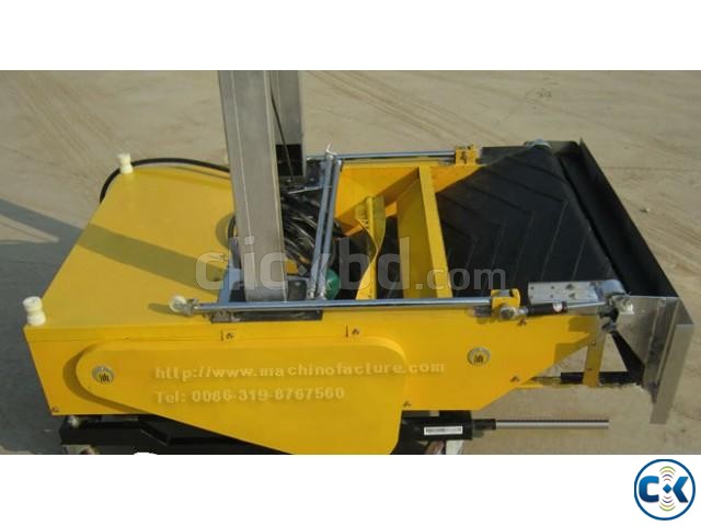 Automatic wall Plastering machine large image 0